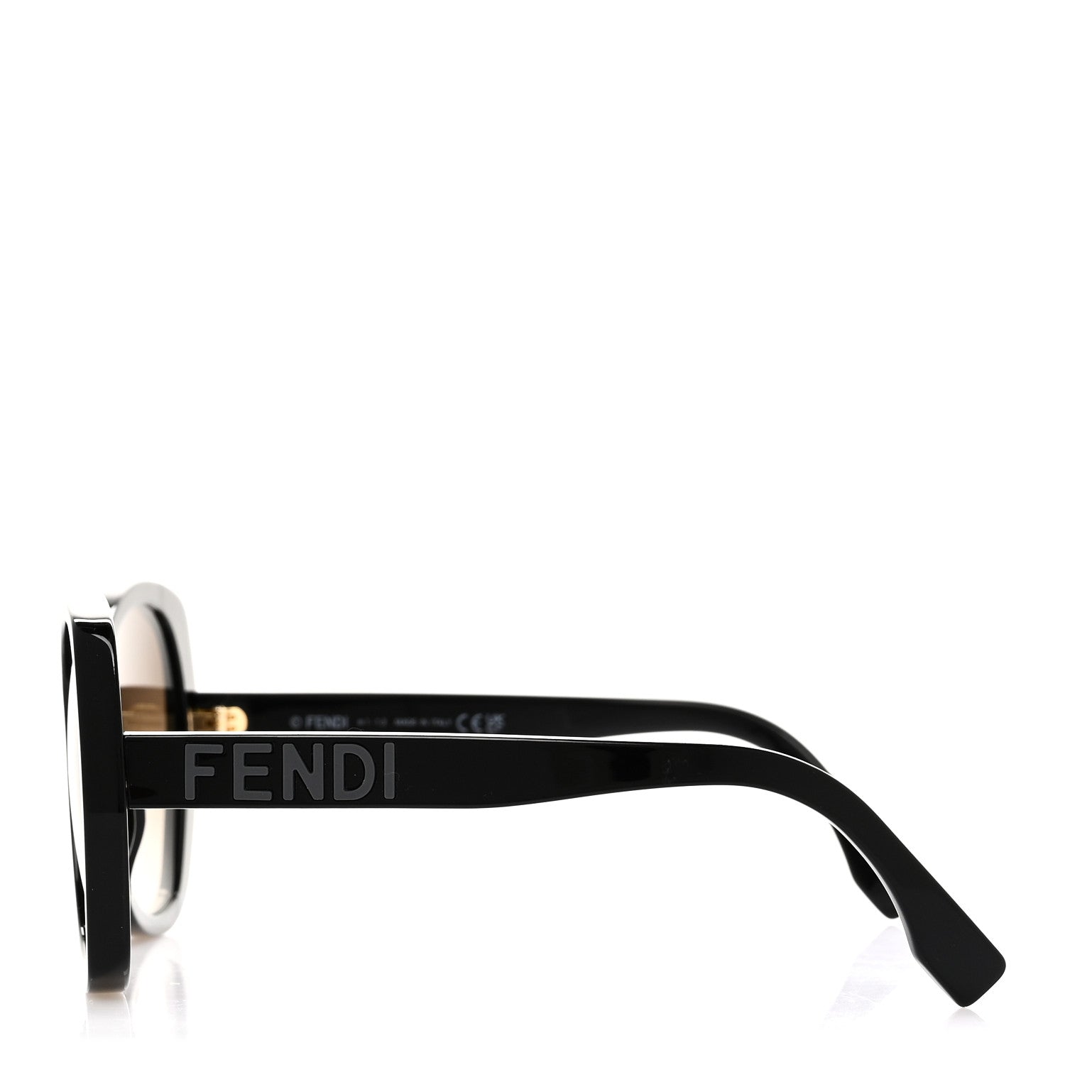 Fendi Acetate Sunglasses FE40112I Black 3 of 7