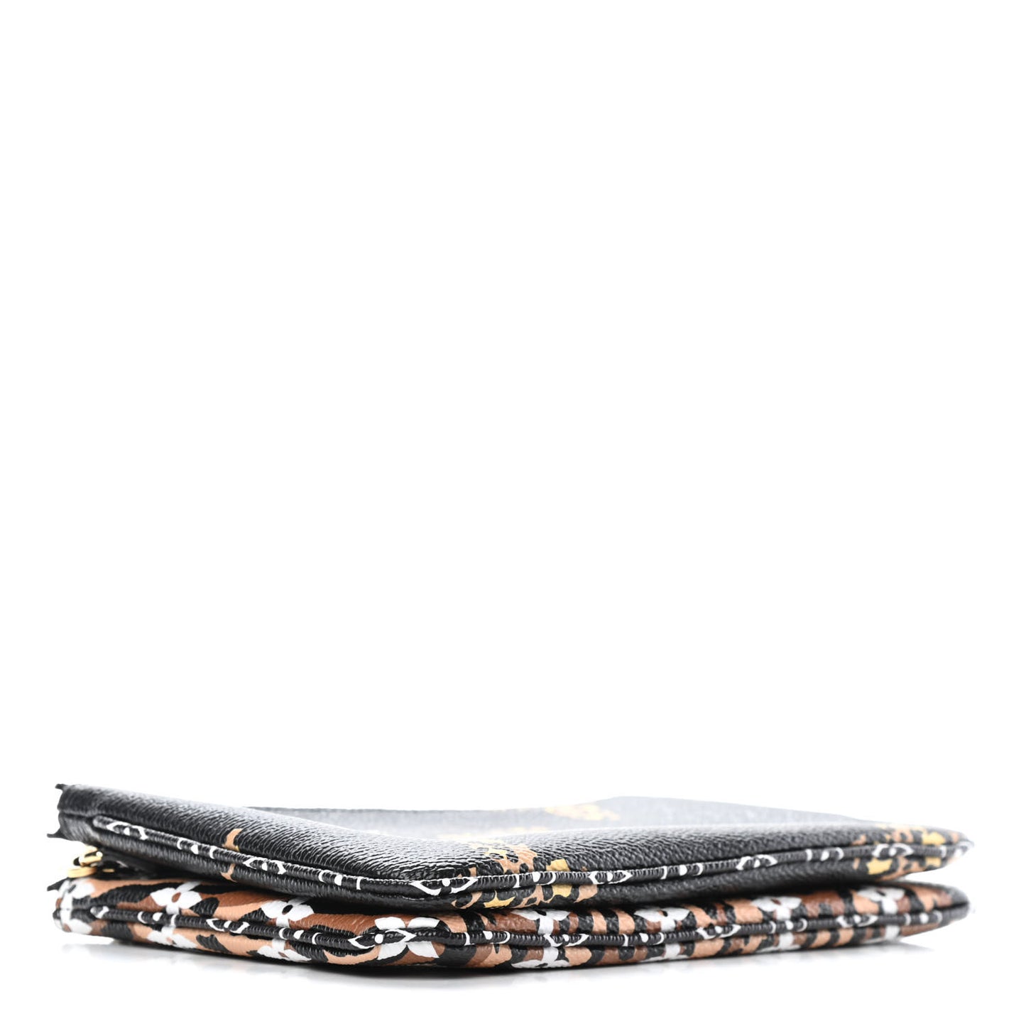 Monogram Giant Jungle Pochette Double Zip Black