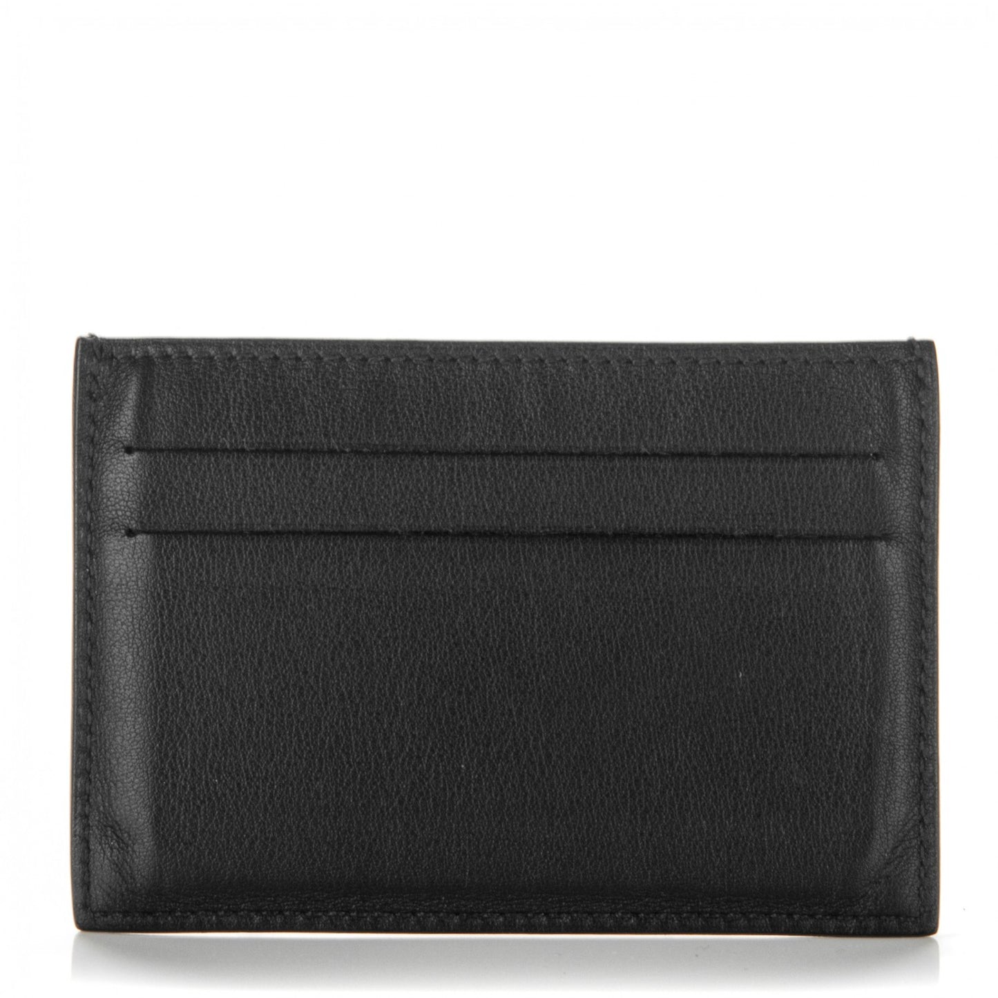 Caviar Quilted Zip Coin Purse Black