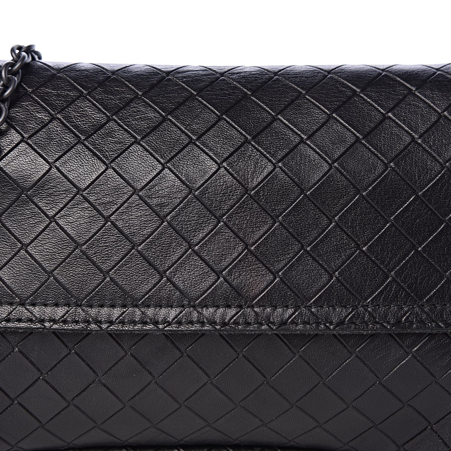 Bottega Veneta Nappa Intrecciato Mini Chain Messenger Black 7 of 10