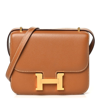 Hermes Epsom Constance 18 Gold 1 of 11