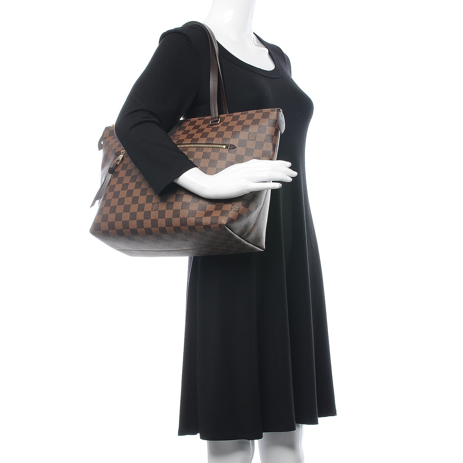 Louis Vuitton Damier Ebene Iena MM 2 of 9
