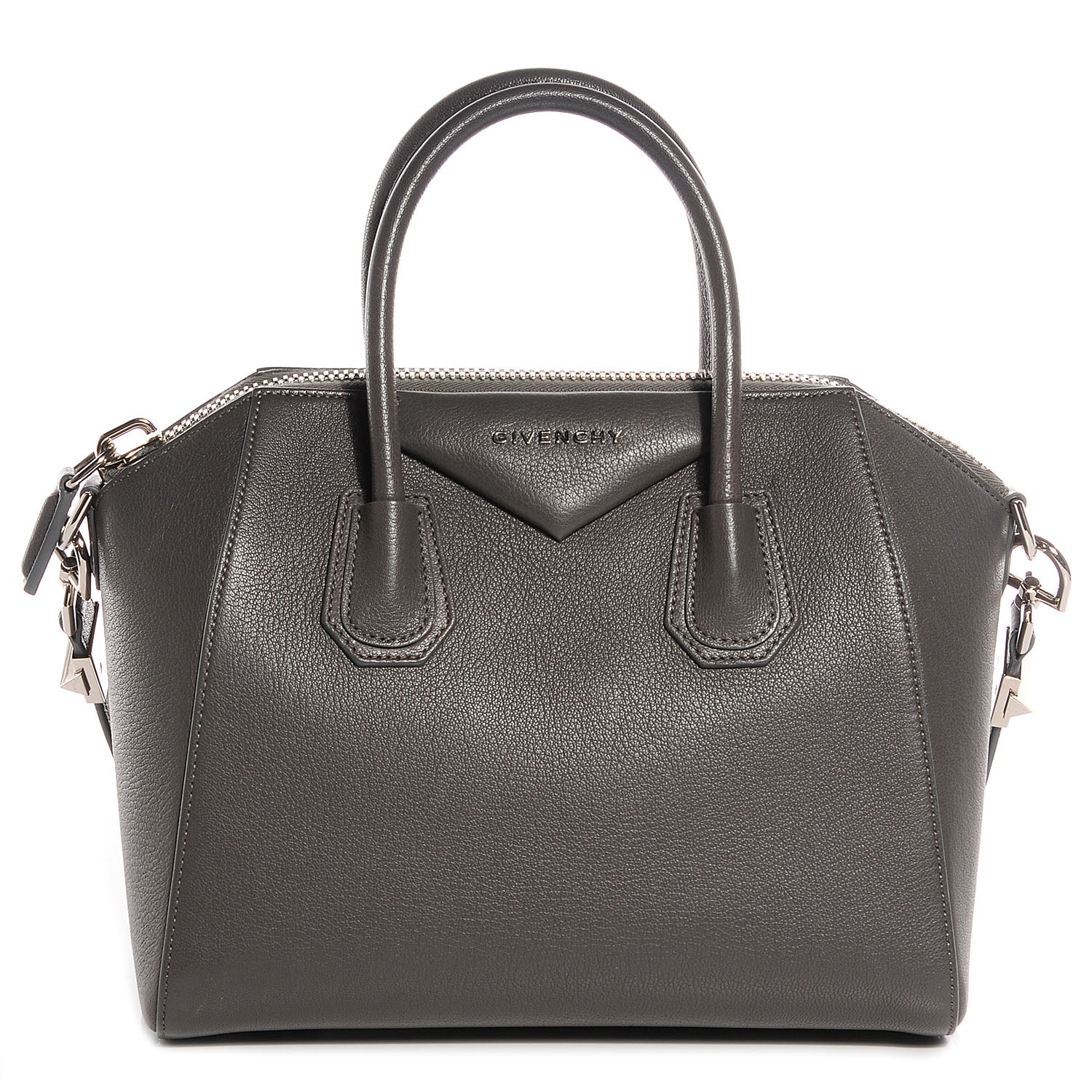 Givenchy Sugar Goatskin Small Antigona Heather Grey 1 of 9