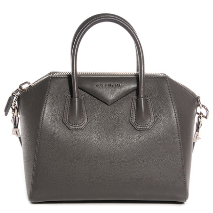 Givenchy Sugar Goatskin Small Antigona Heather Grey 1 of 9