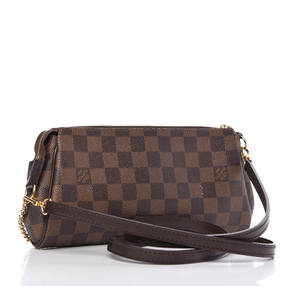 Louis Vuitton Damier Ebene Eva Clutch 3 of 11