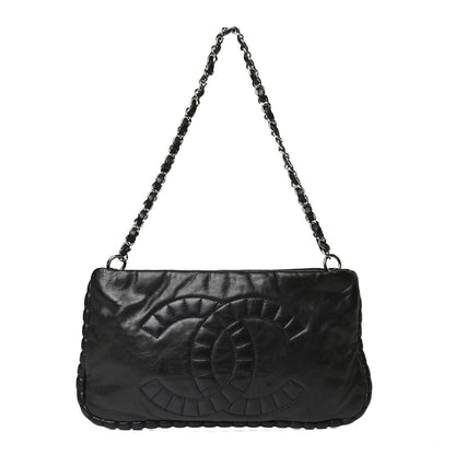 Chanel Calfskin On the Bund Pochette Black 1 of 18