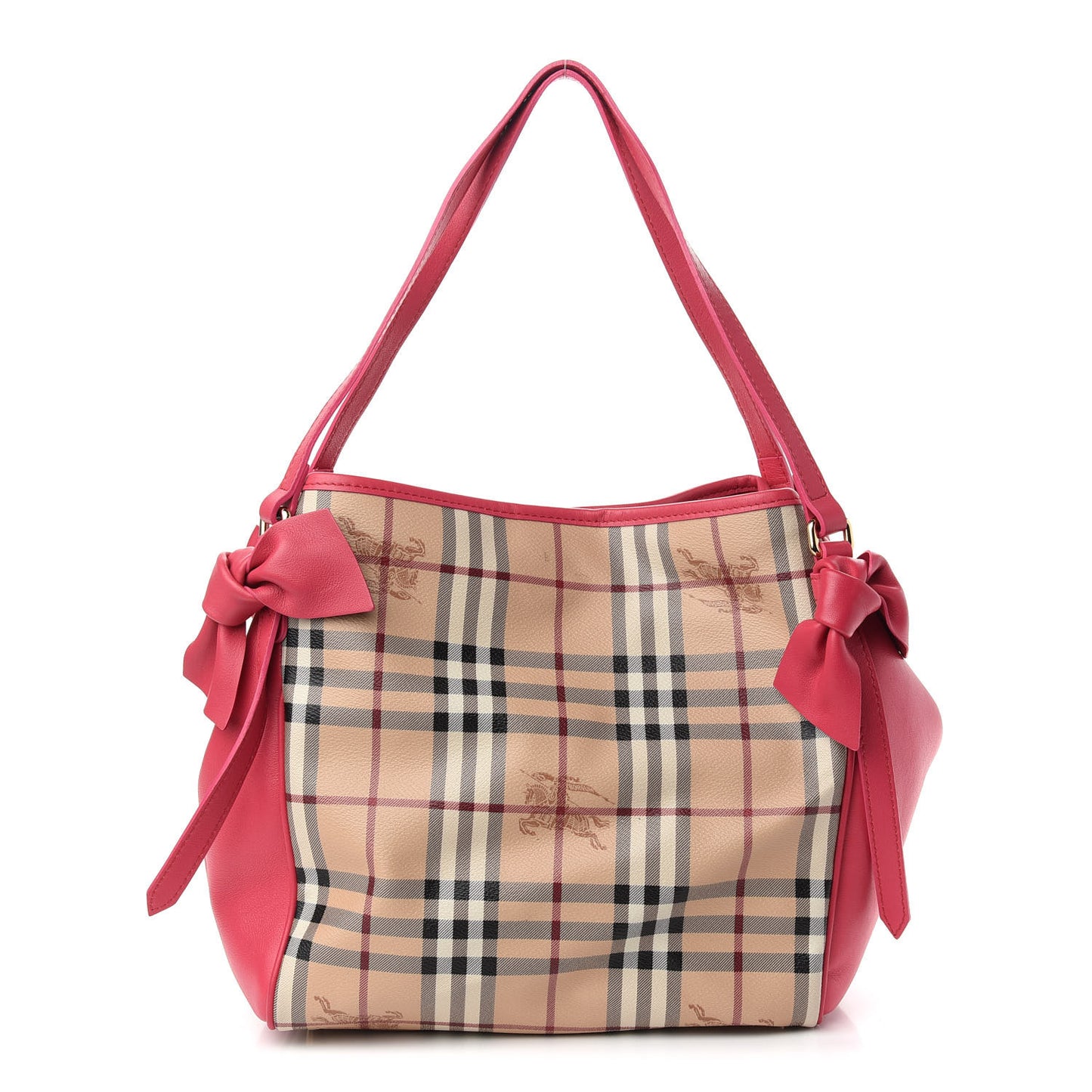 Haymarket Check Bow Canterbury Tote Pink