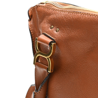 Chloe Calfskin Medium Marcie Satchel Tan 14 of 15