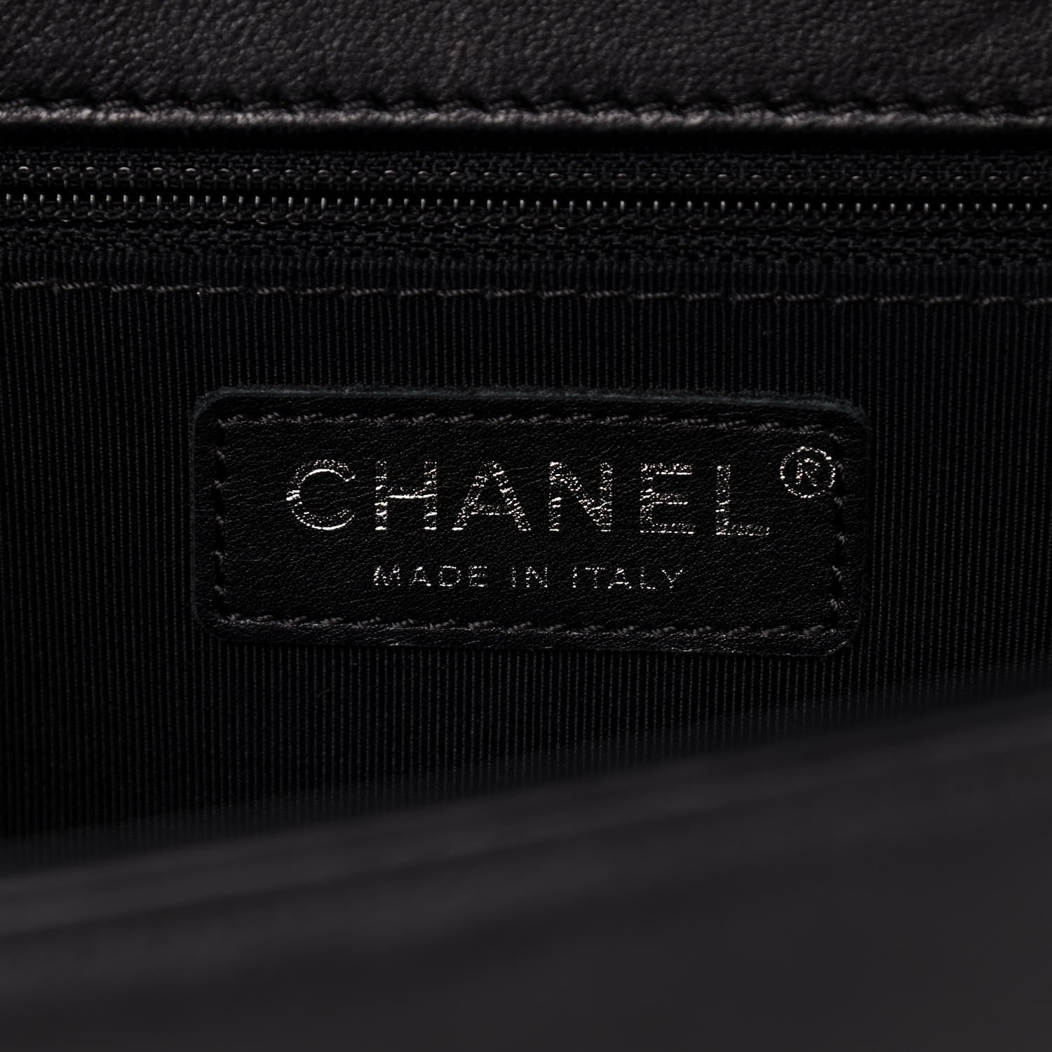 Chanel Lambskin Quilted New Medium Boy Flap Black 6 of 11
