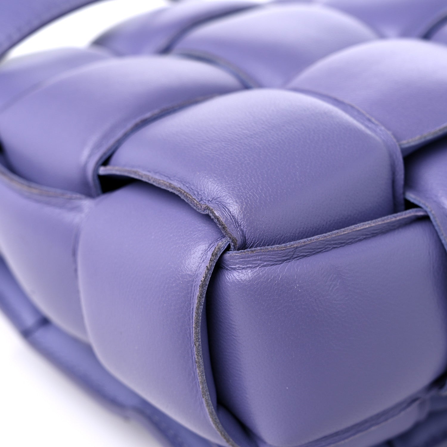 Bottega Veneta Nappa Maxi Intreccio Padded Cassette Crossbody Bag Lavender 9 of 16
