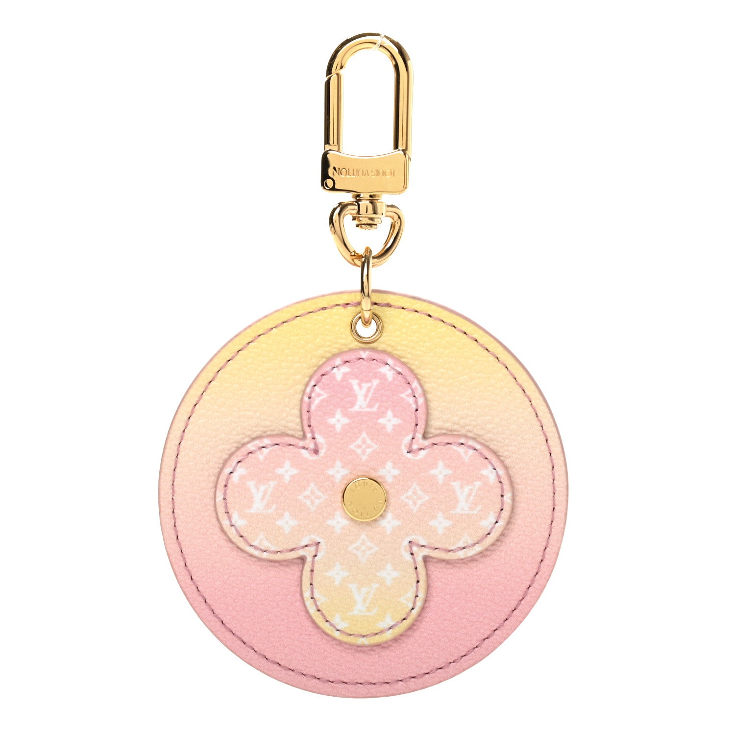 Louis Vuitton Monogram By The Pool Illustre Bag Charm Key Holder Light Pink 1 of 3