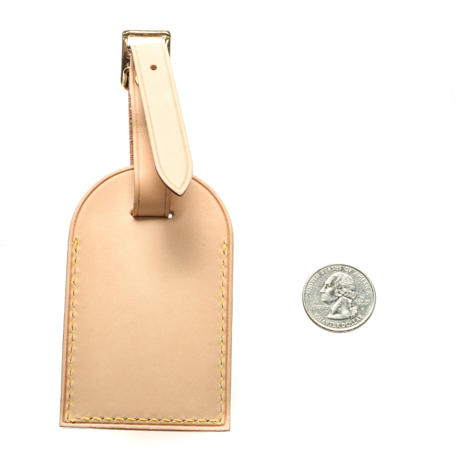 Louis Vuitton Vachetta Luggage Tag 2 of 4
