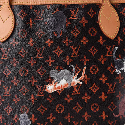 Louis Vuitton Catogram Neverfull MM Marron 12 of 12