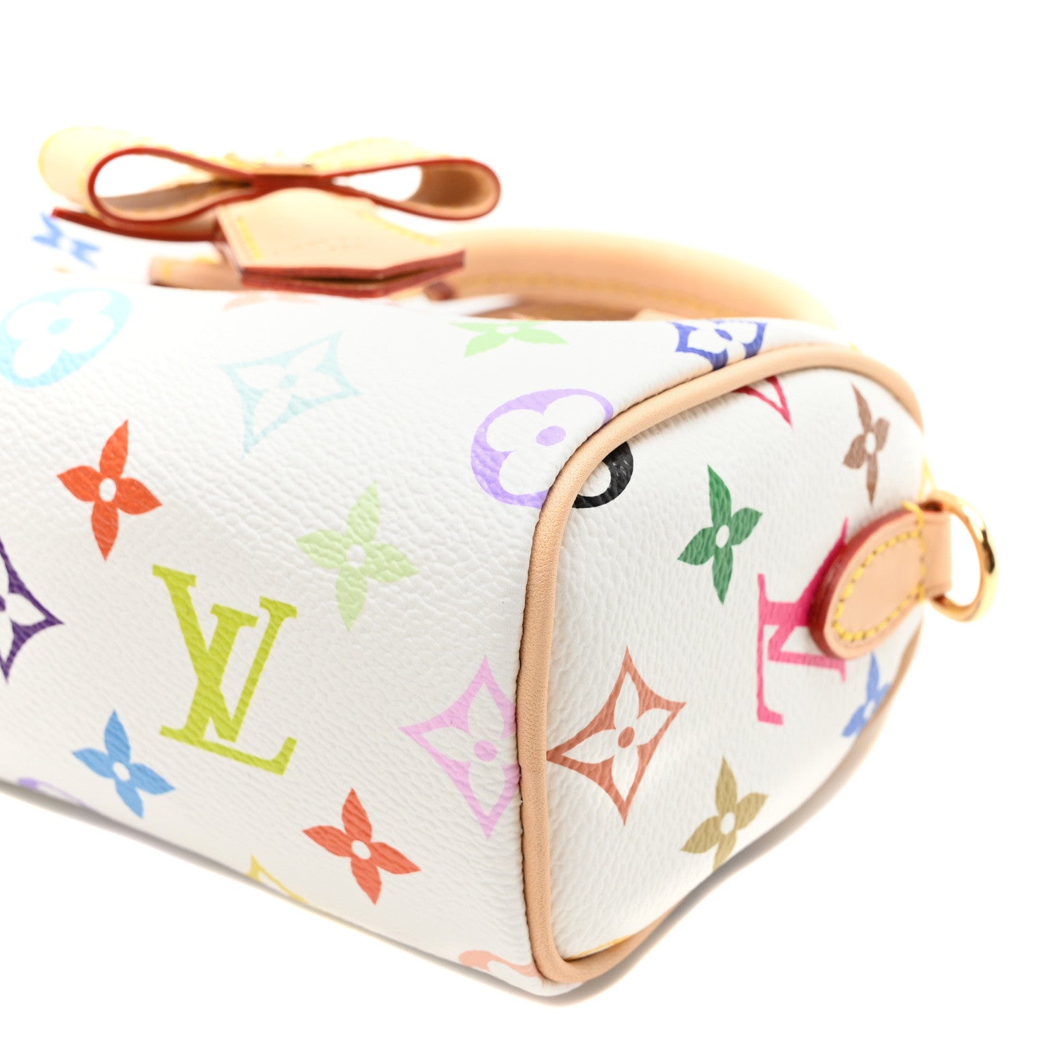 Louis Vuitton LV X TM Monogram Multicolor Nano Speedy White 9 of 10