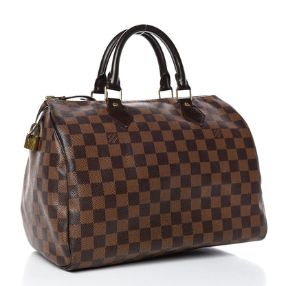 Louis Vuitton Damier Ebene Speedy 30 3 of 14