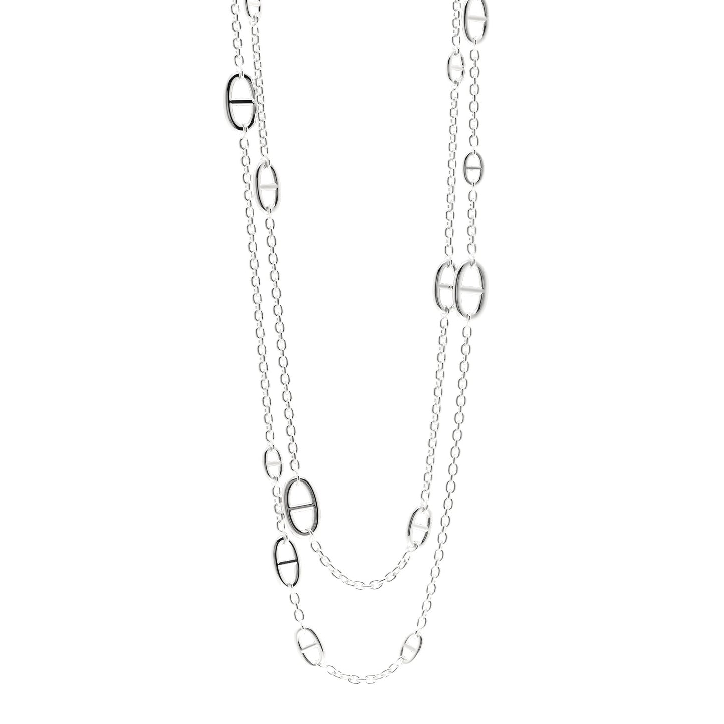 Sterling Silver Farandole Necklace 160