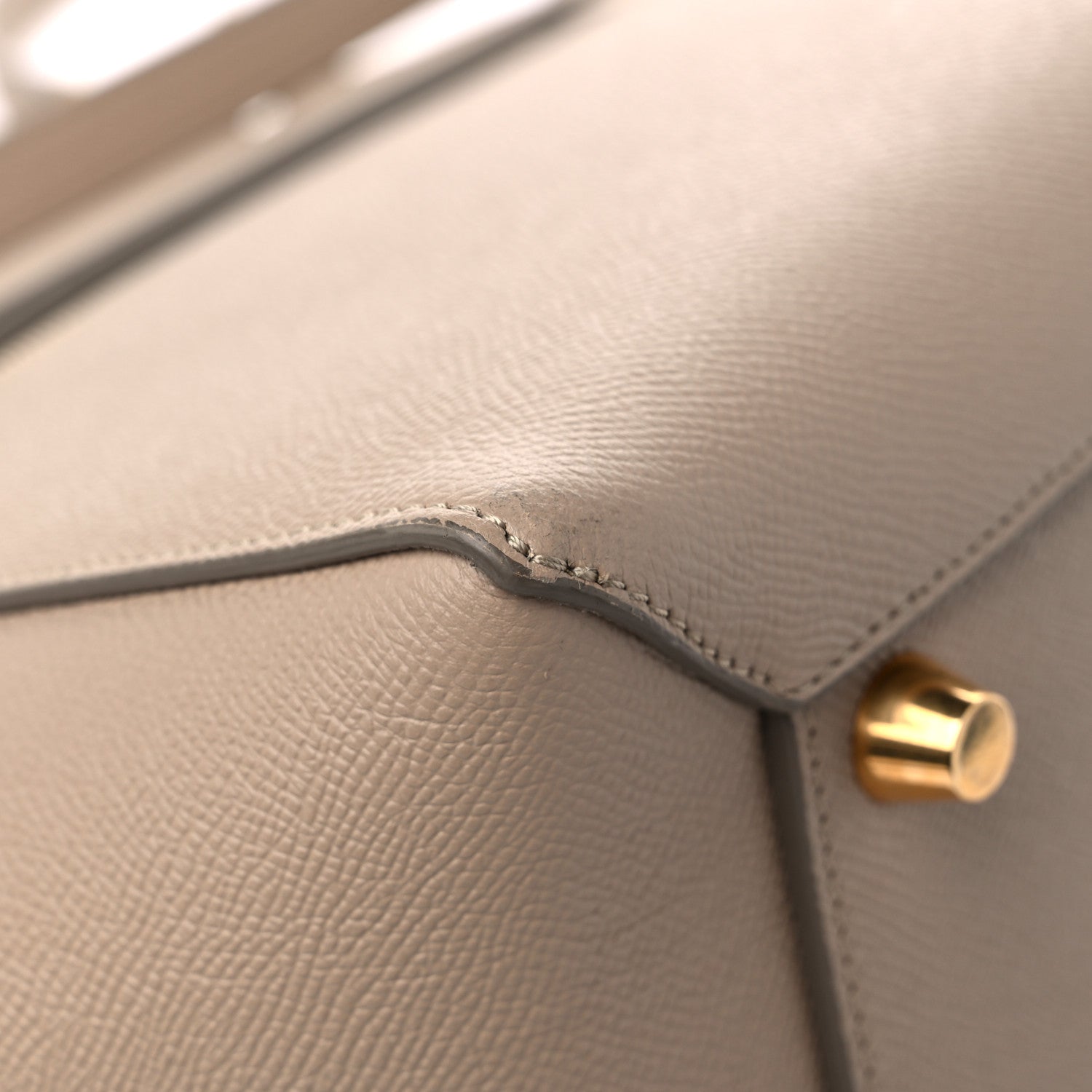 Celine Grained Calfskin Mini Belt Bag Light Taupe 10 of 15