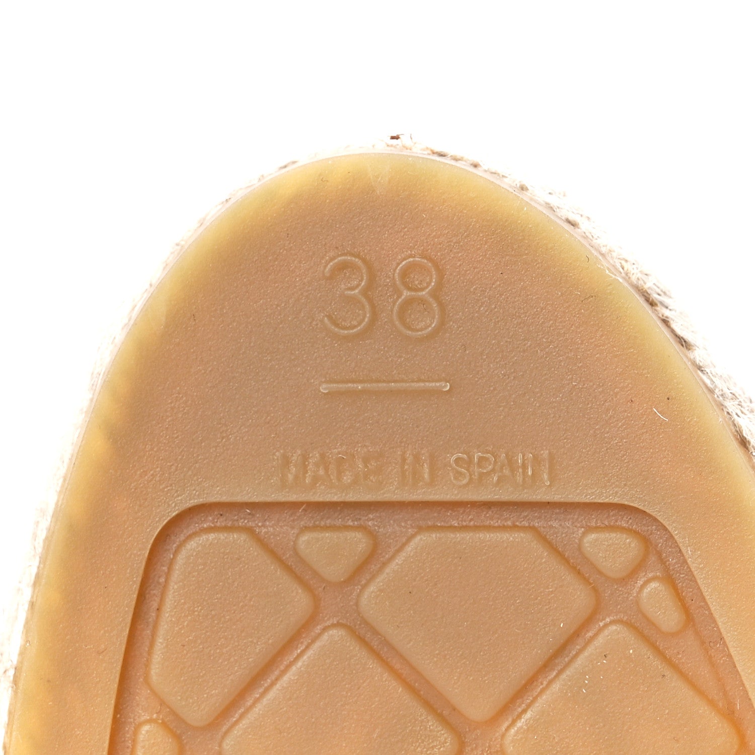 Chanel Lambskin CC Espadrilles 38 Black 8 of 10