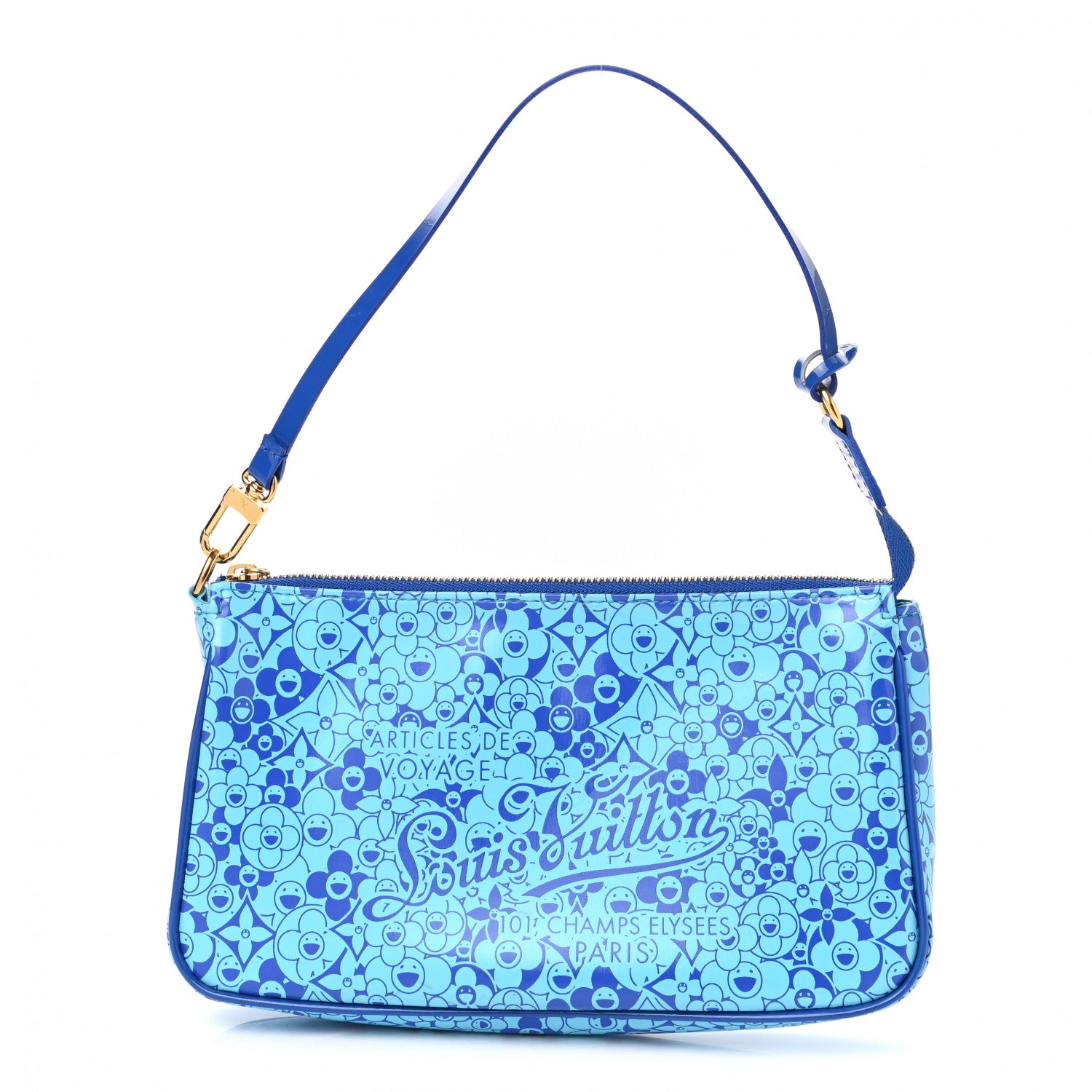 Louis Vuitton Cosmic Blossom Pochette Accessories Blue 1 of 10