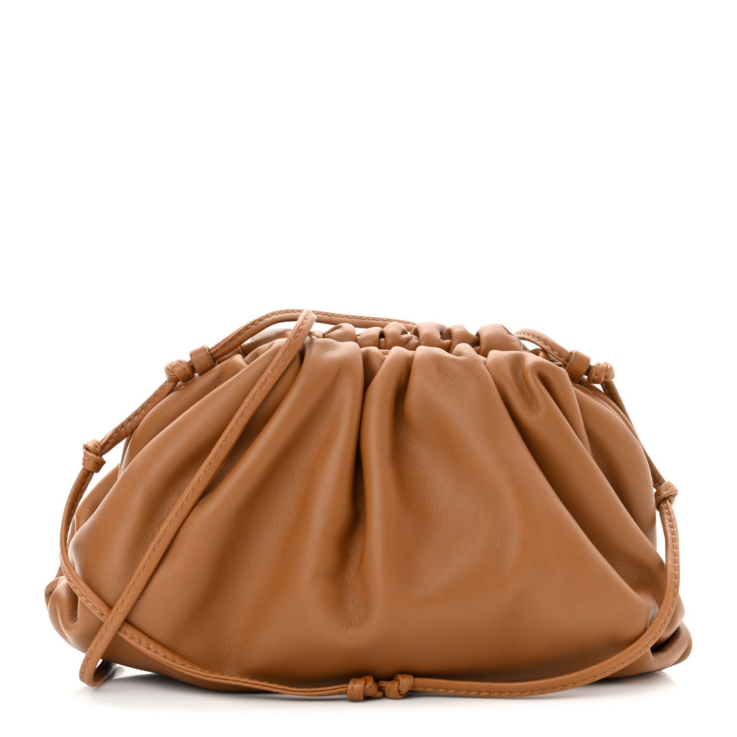 Bottega Veneta Butter Calfskin The Mini Pouch Camel 1 of 11