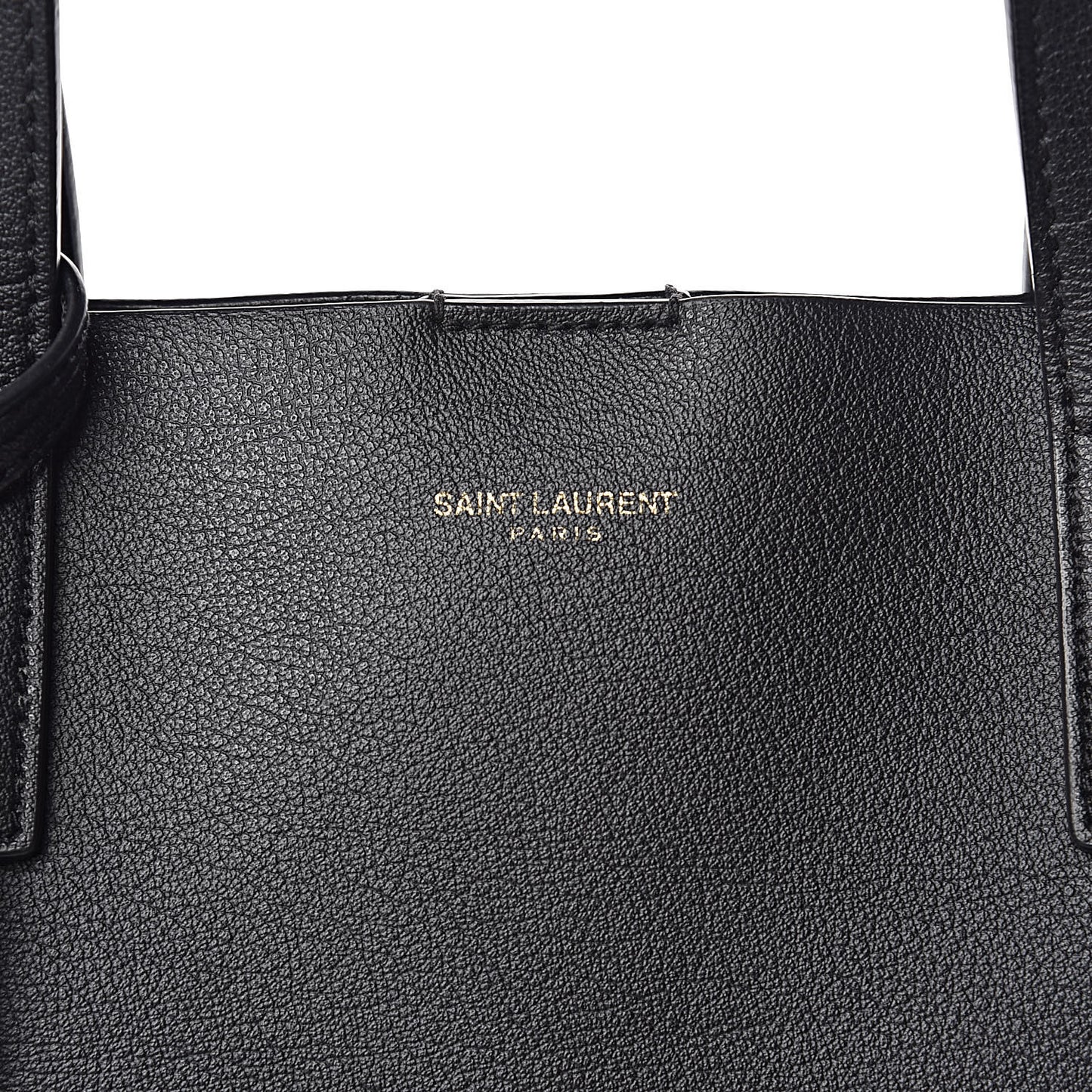 Calfskin Toy Shopping Tote Black
