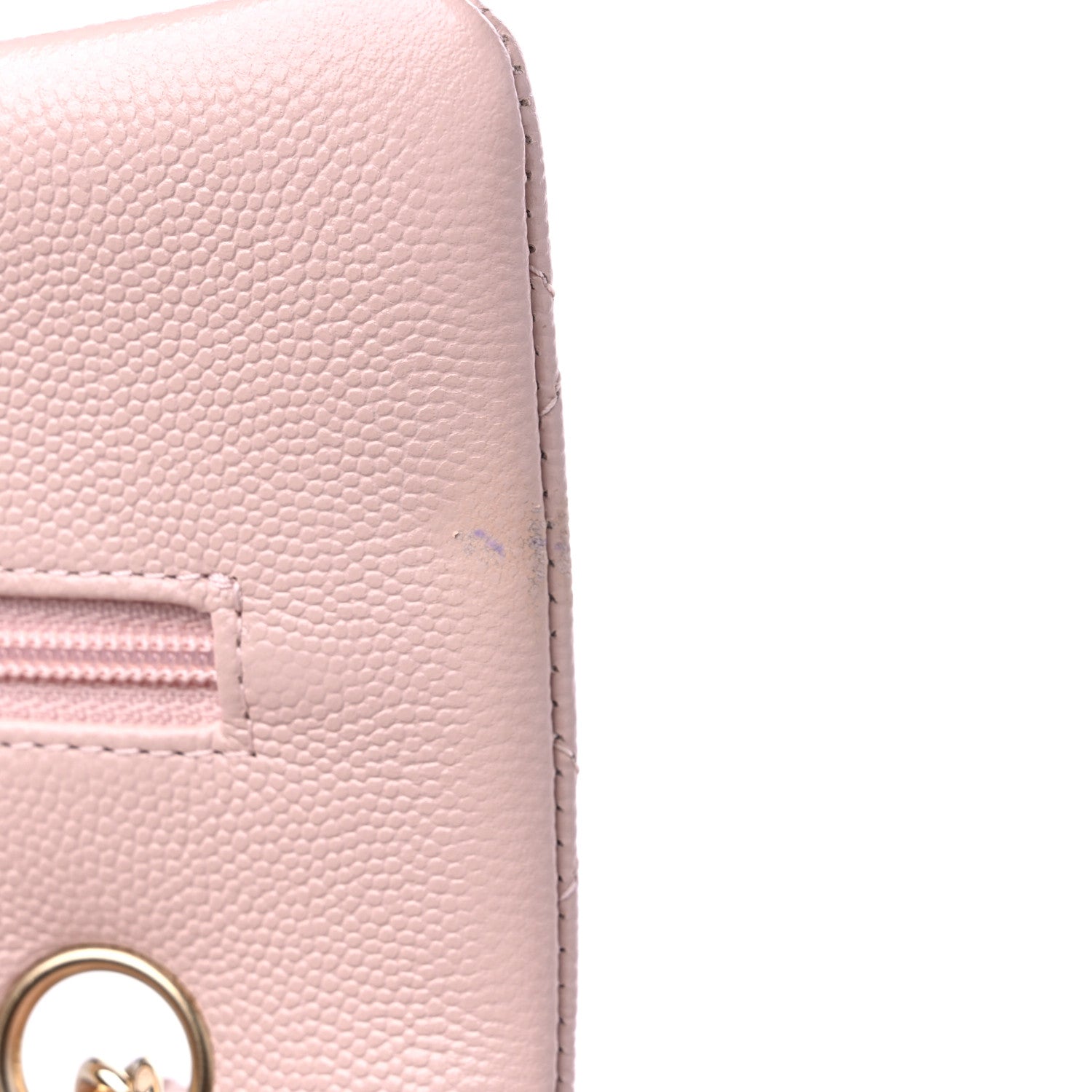 Chanel Caviar Quilted Small Double Flap Light Pink 10 of 11