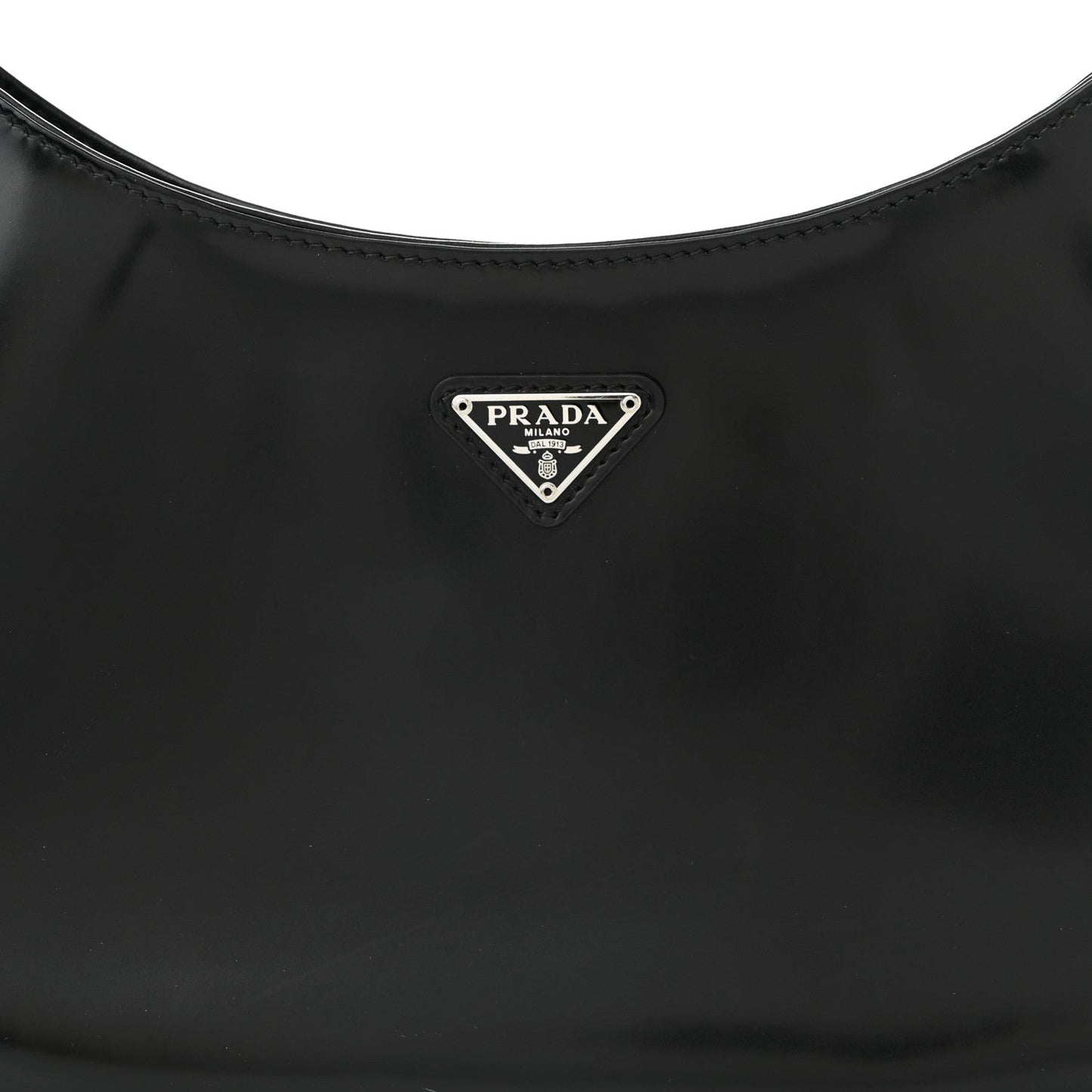 Spazzolato Cleo Shoulder Bag Black