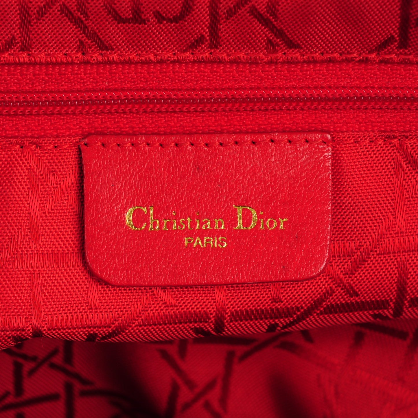 Nylon Cannage Large Lady Dior Black