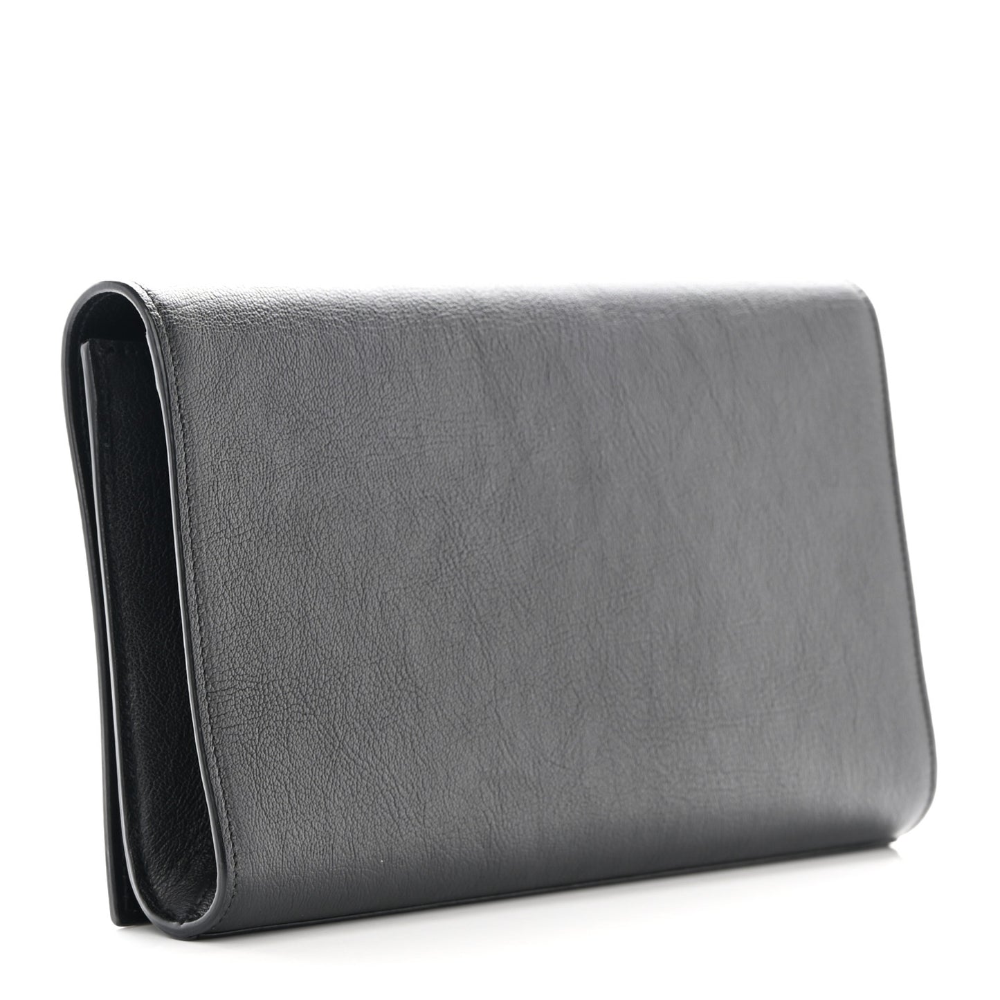 Calfskin Monogram Large Belle De Jour Clutch Black