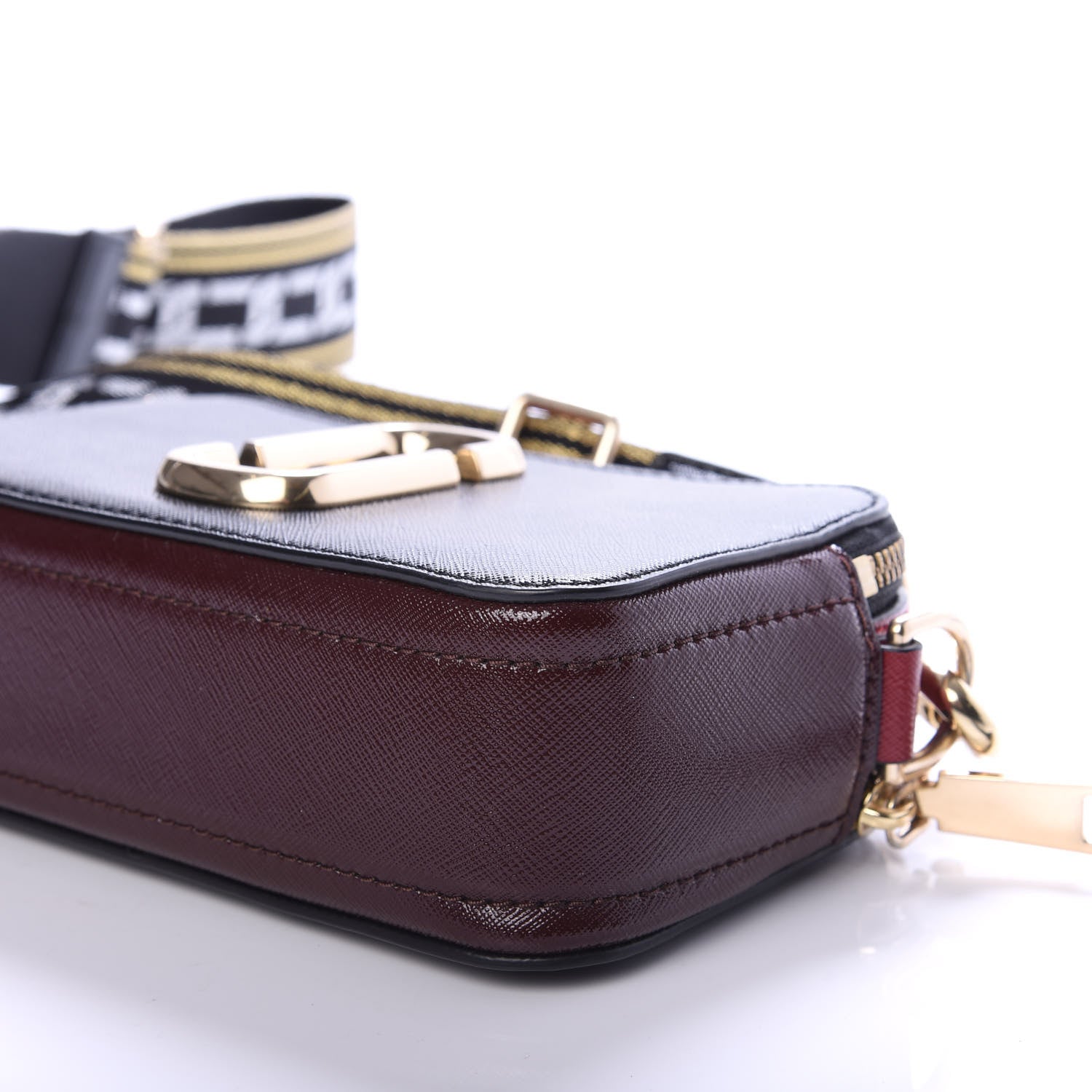 Marc Jacobs Saffiano Small Snapshot Camera Bag Black Multi 10 of 10