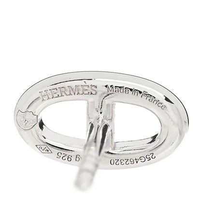 Hermes Sterling Silver TPM Farandole Earrings 4 of 5