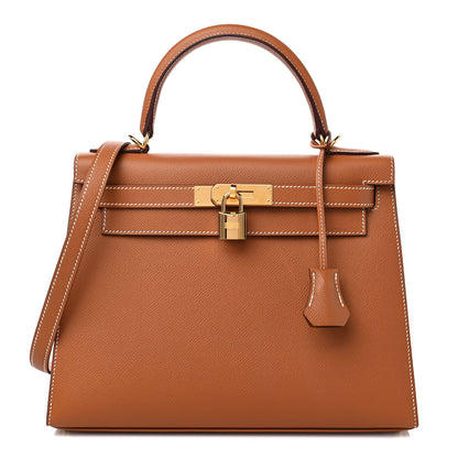 Hermes Epsom Kelly Sellier 28 Gold 1 of 9