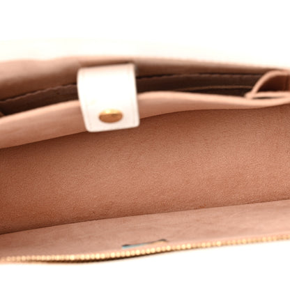 Dolce & Gabbana Calfskin DG Logo Flap Crossbody Bag White 5 of 16