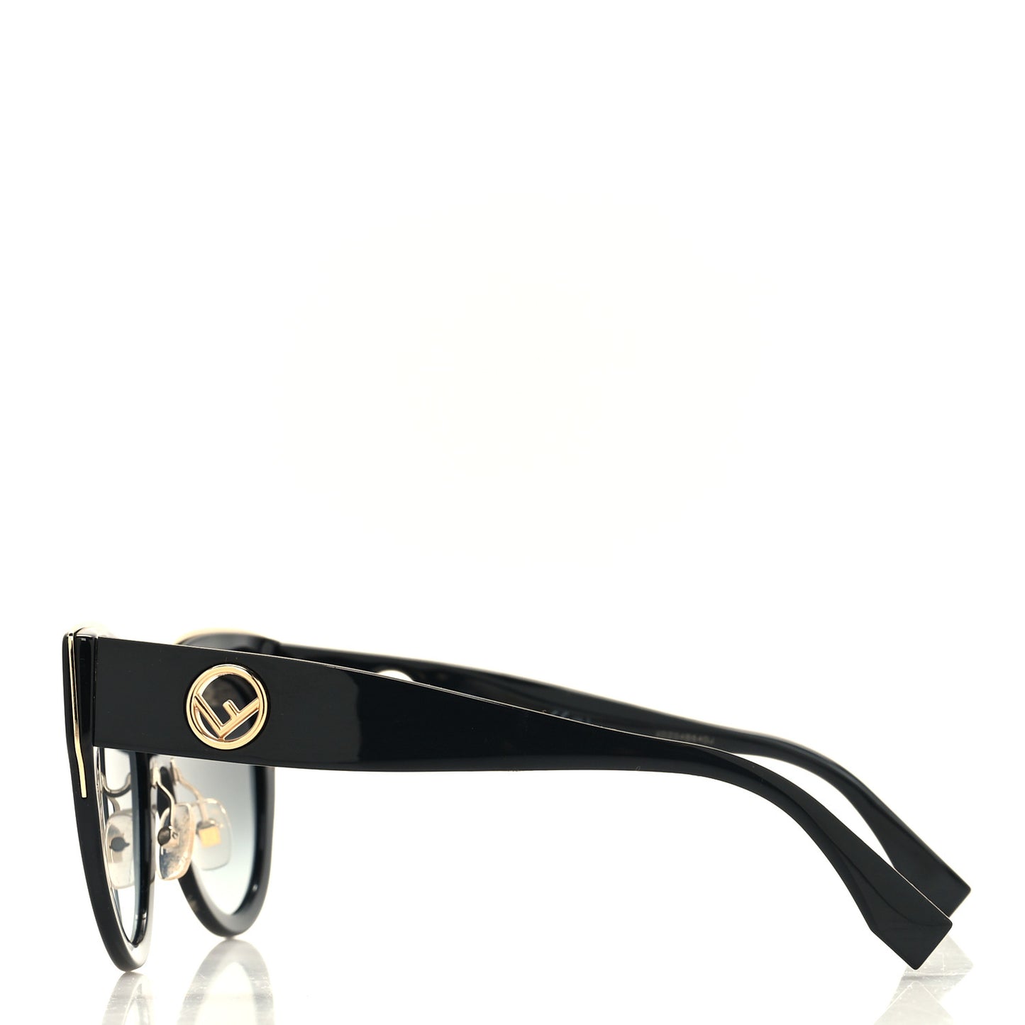 Acetate F is Fendi Cat Eye Sunglasses FF 0360/G/S Black
