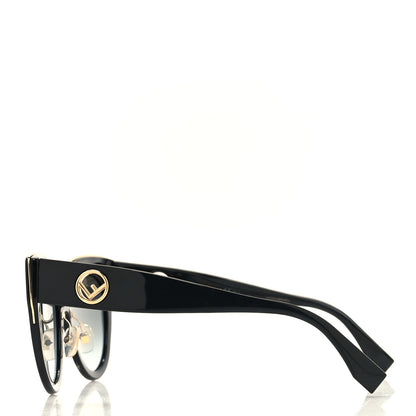 Fendi Acetate F is Fendi Cat Eye Sunglasses FF 0360/G/S Black 3 of 7