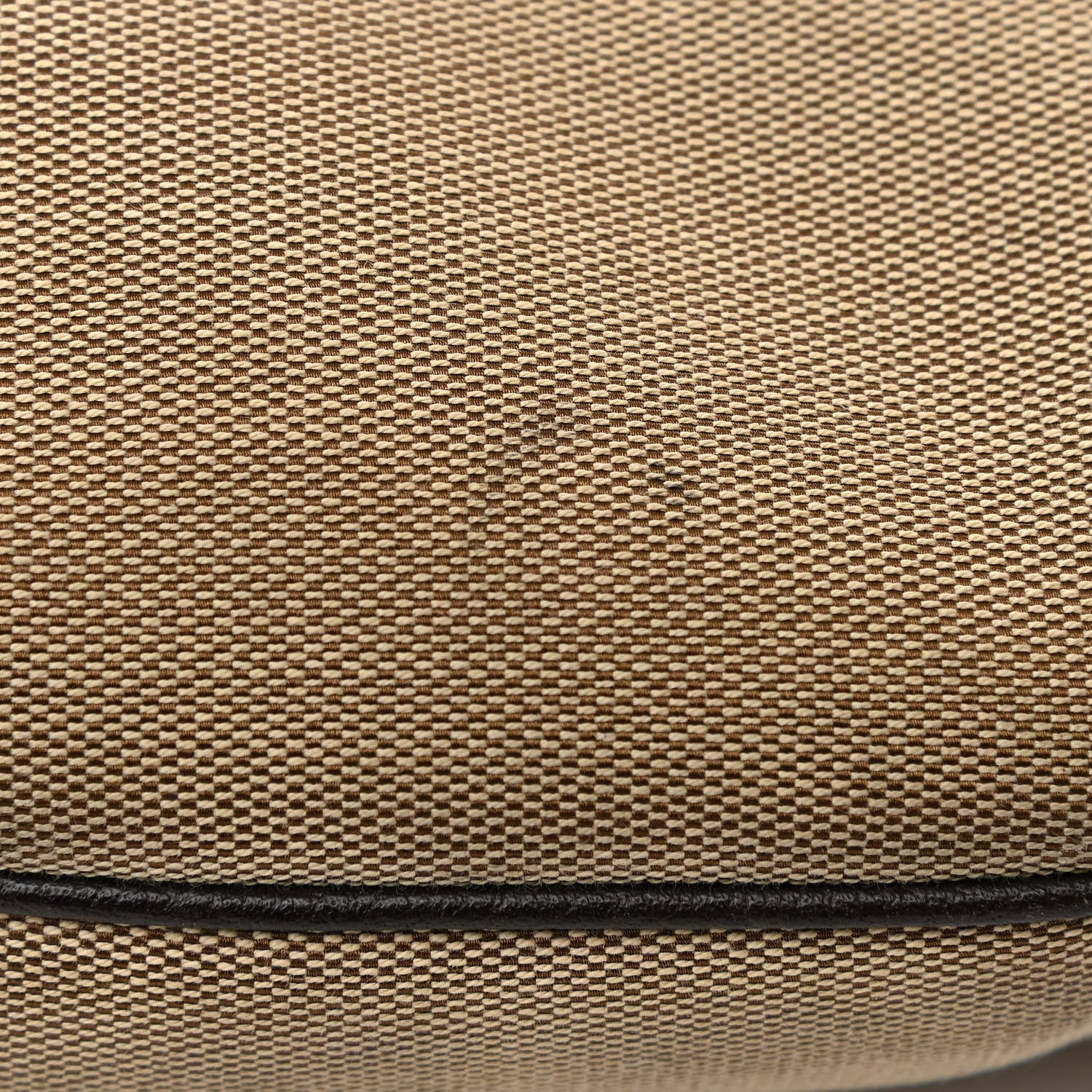 Gucci Canvas Britt Tote Dark Brown 17 of 22