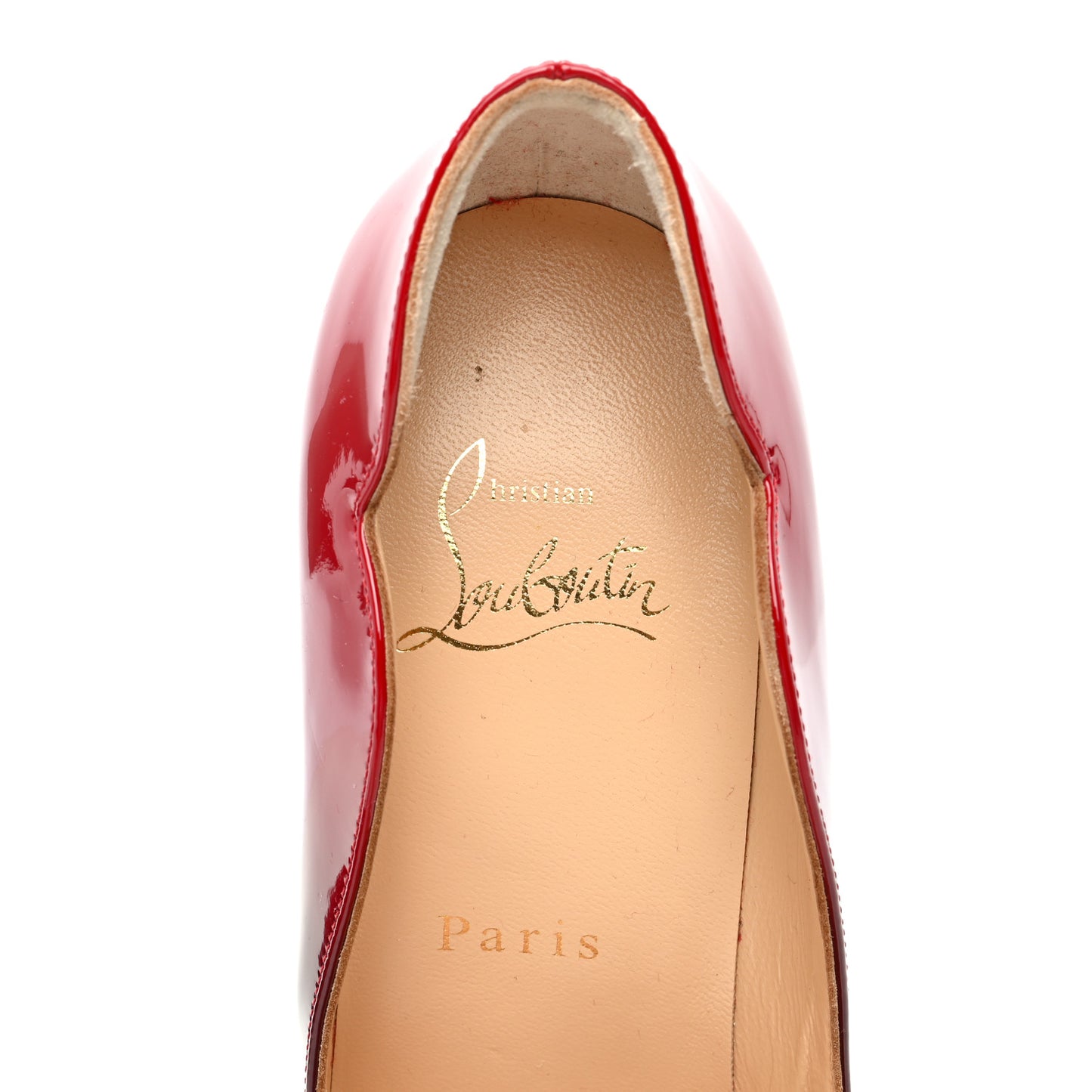 Patent Degrade Hot Chick 100 Pumps 36.5 Black Red