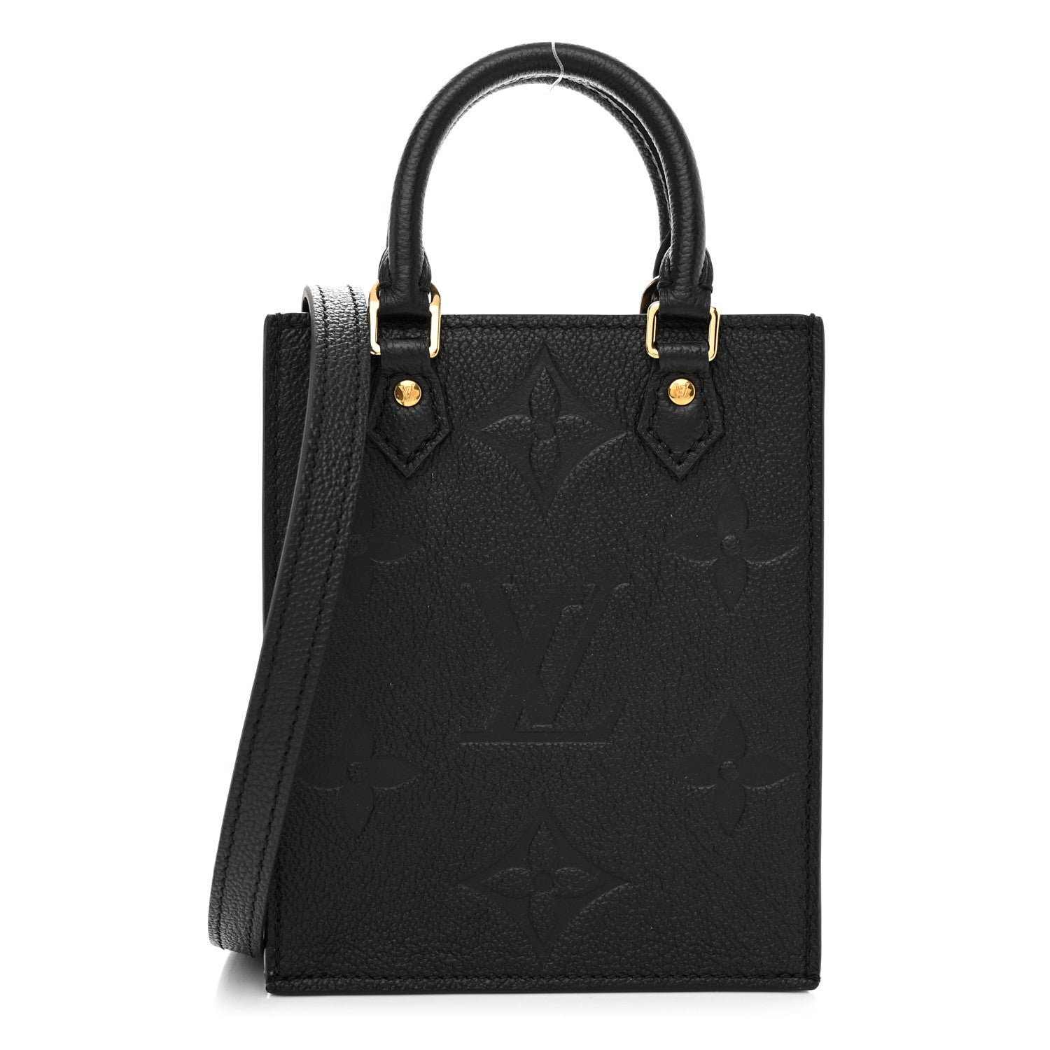 Louis Vuitton Empreinte Monogram Giant Petit Sac Plat Black 1 of 10