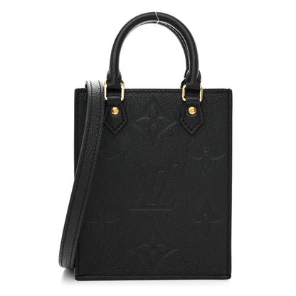Louis Vuitton Empreinte Monogram Giant Petit Sac Plat Black 1 of 10