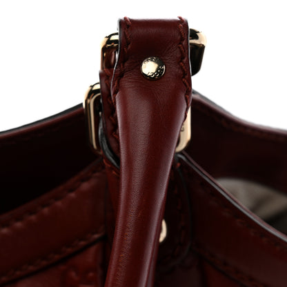 Gucci Guccissima Large Sukey Tote Red 11 of 12