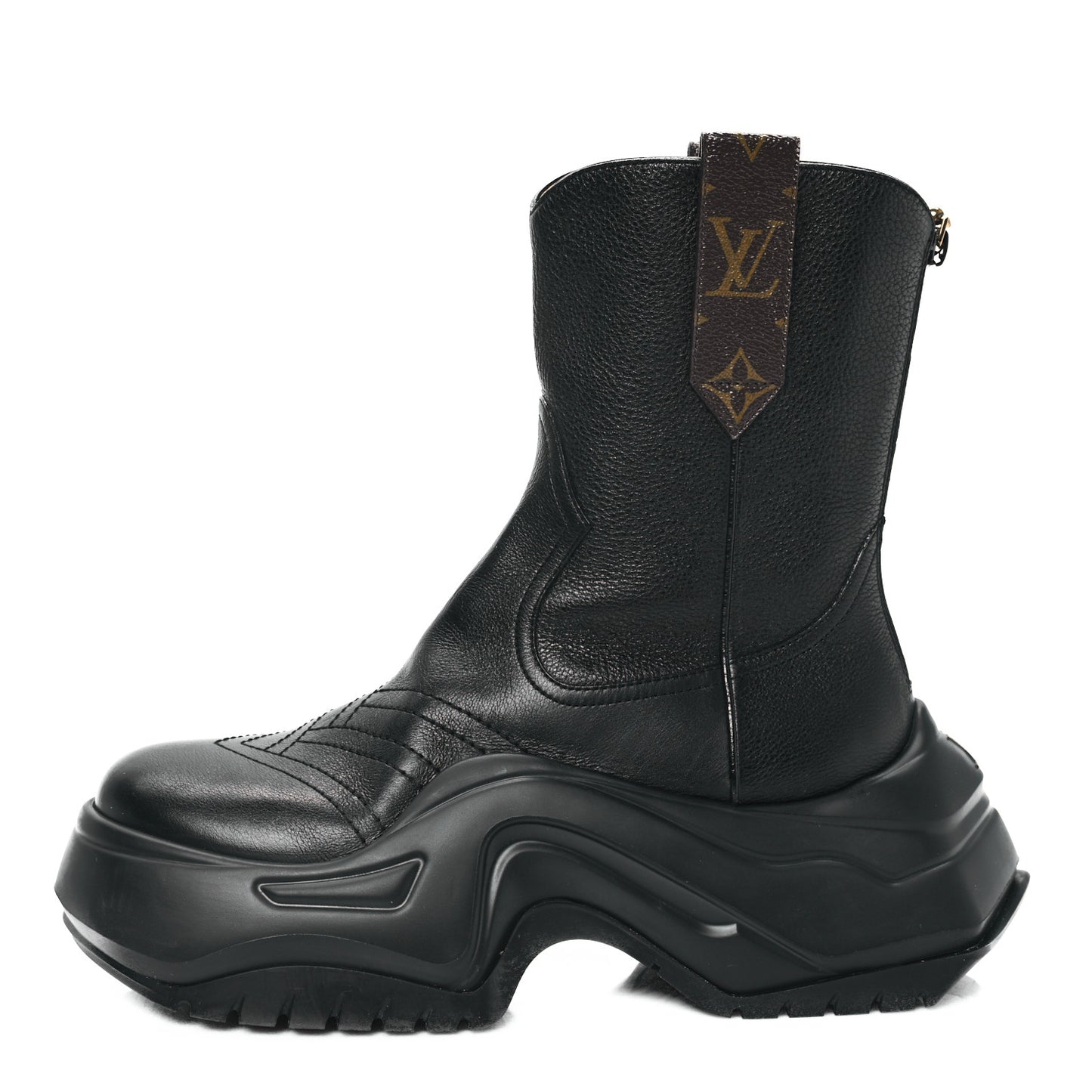 Monogram LV Archlight 2.0 Platform Ankle Boots 39 Black
