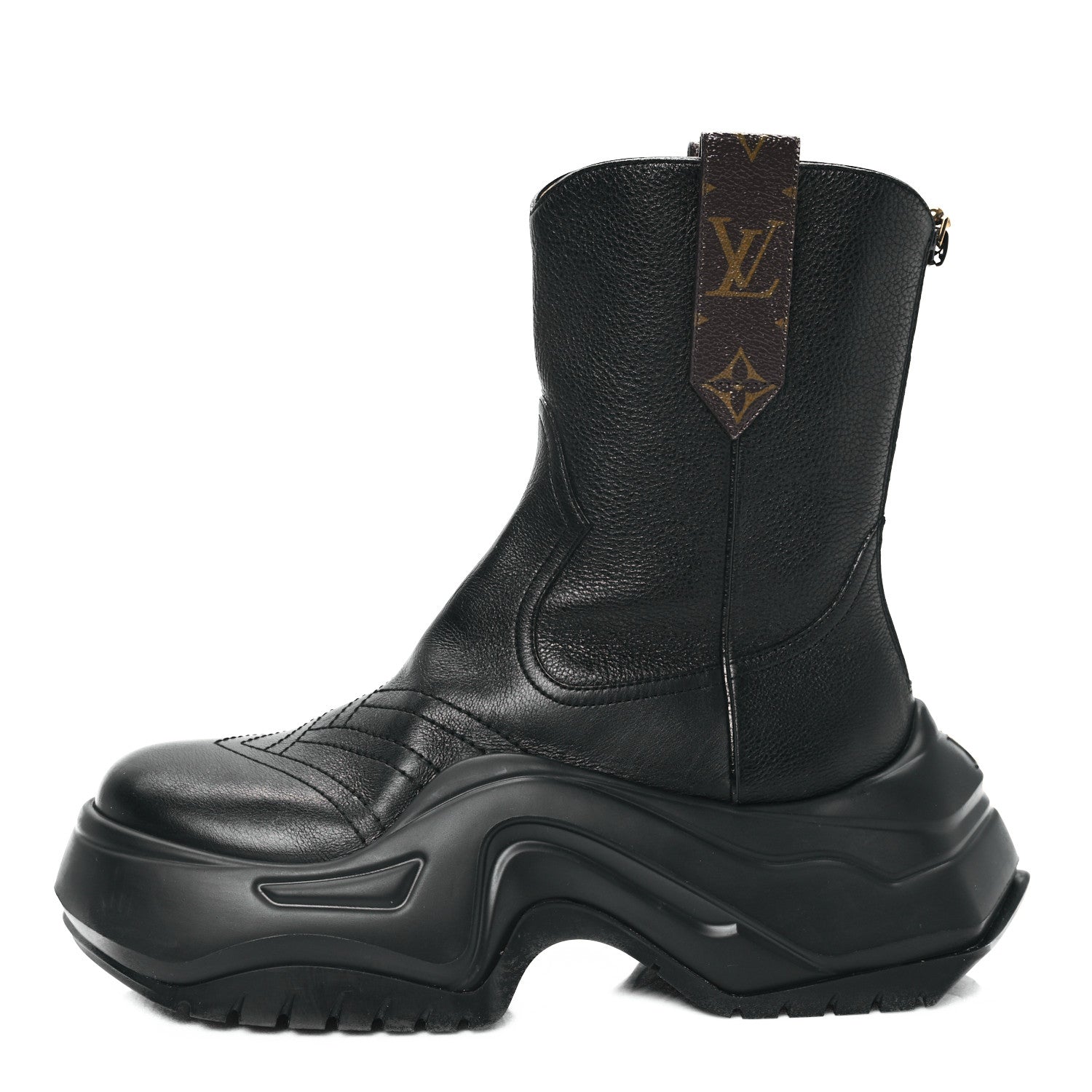 Louis Vuitton Monogram LV Archlight 2.0 Platform Ankle Boots 39 Black 1 of 10