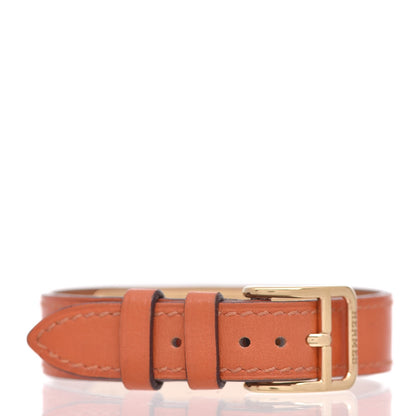 Hermes Stainless Steel Swift 20mm Kelly Cadena Quartz Watch Orange 3 of 10