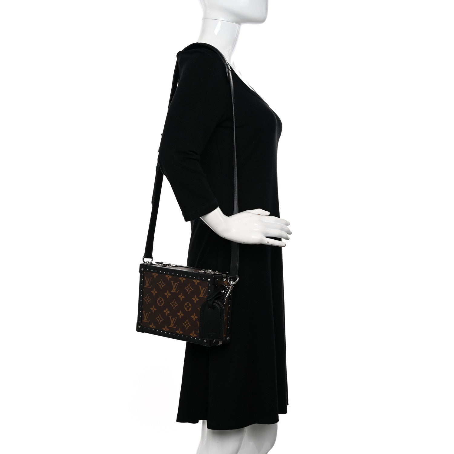 Louis Vuitton Monogram Macassar Clutch Box 2 of 12
