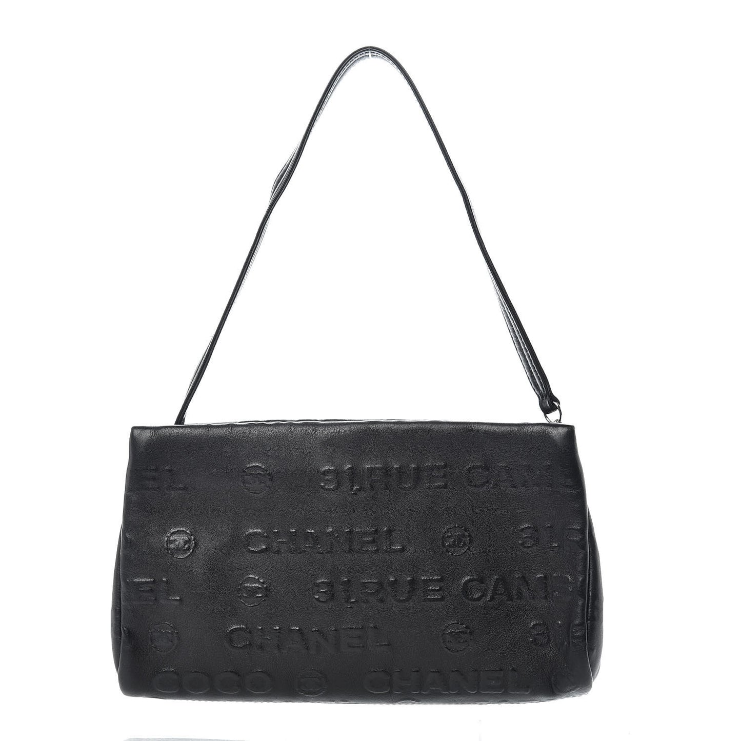 Calfskin Unlimited Shoulder Bag Black