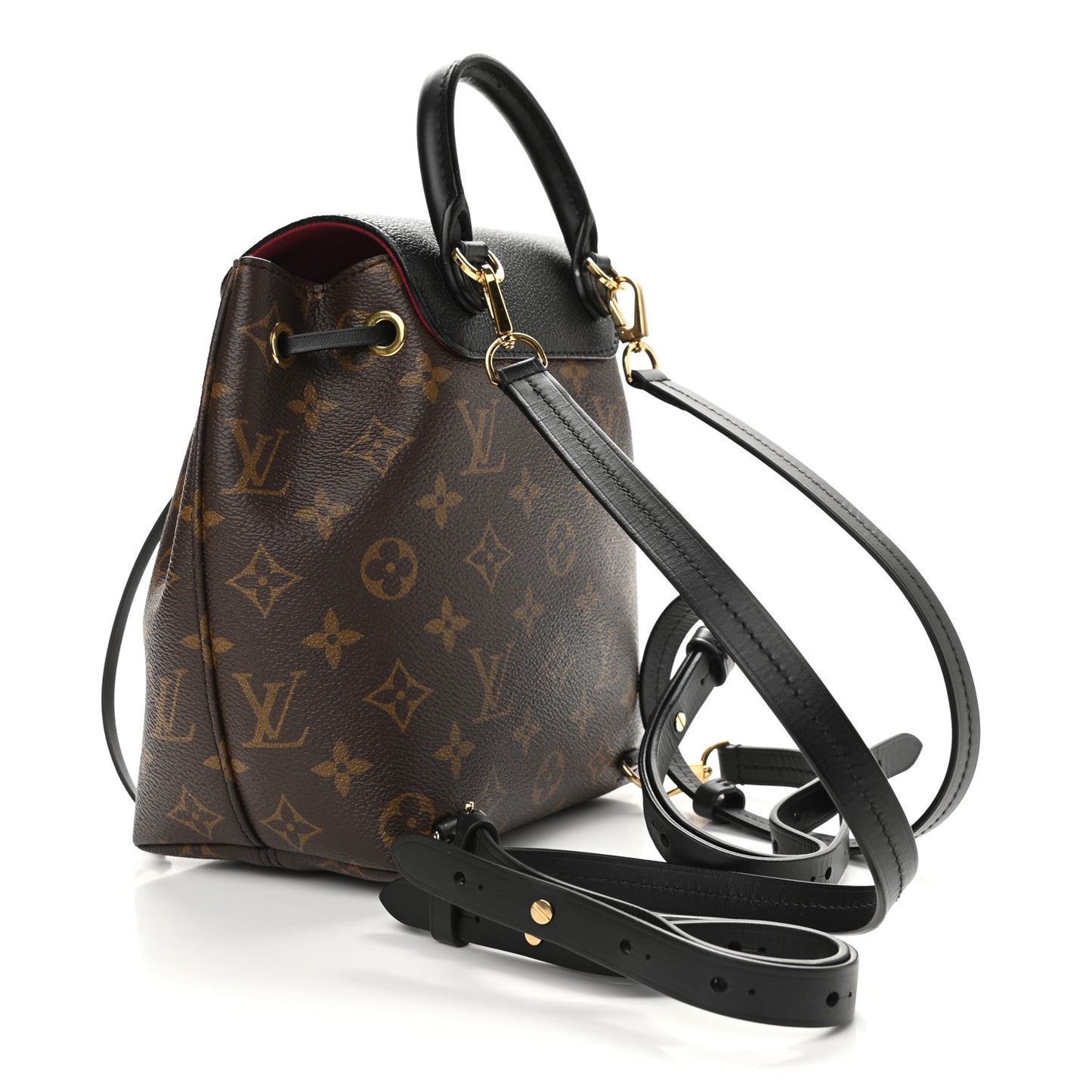 Monogram BB Montsouris NM Backpack Black