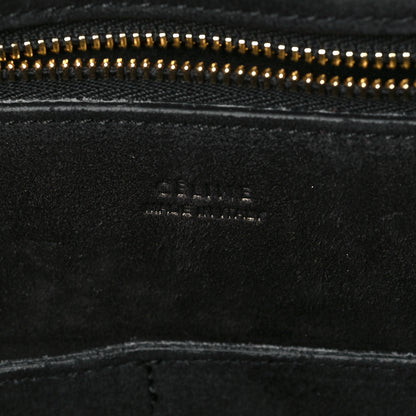 Celine Bullhide Calfskin Small Ring Bag Black 5 of 8