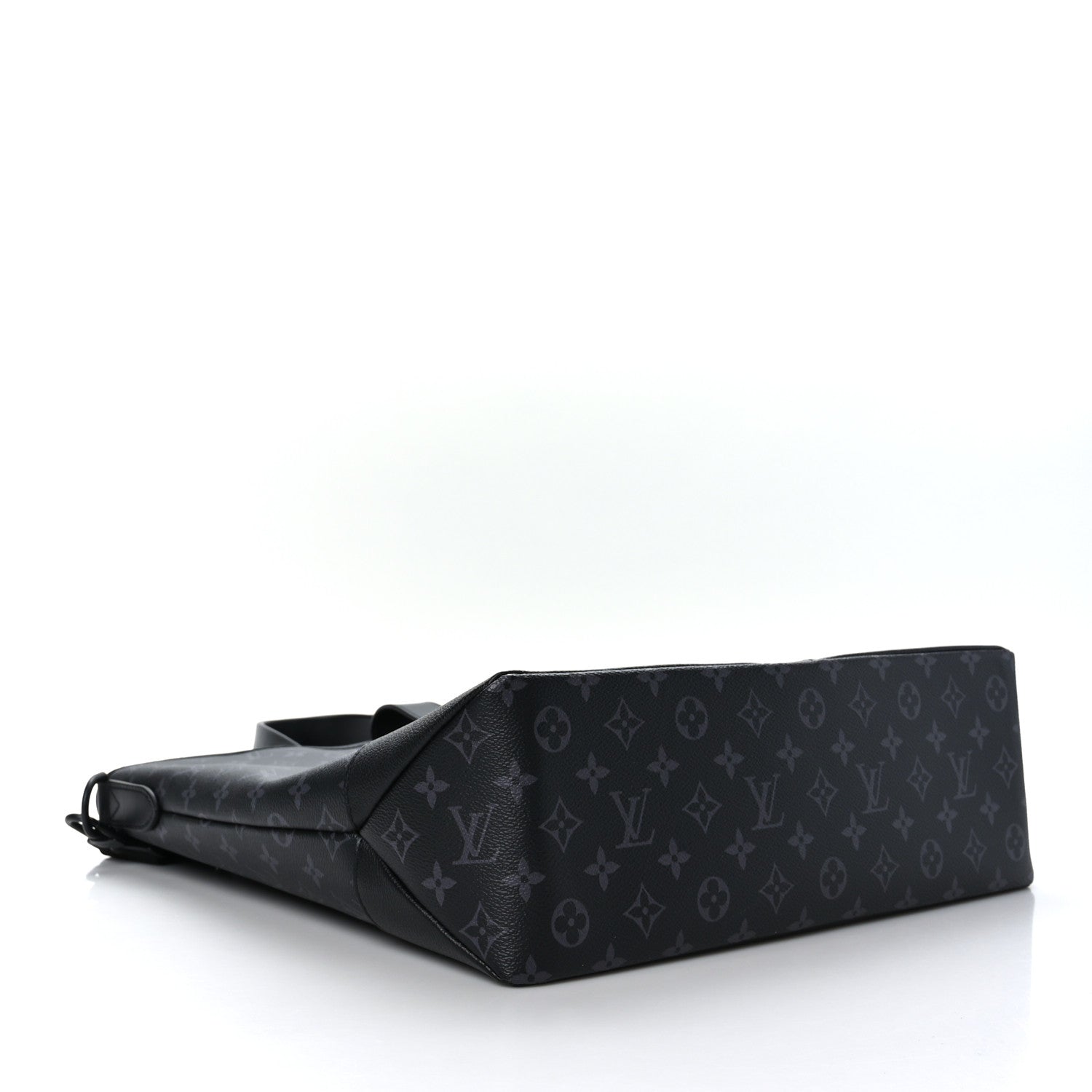 Louis Vuitton LOUIS VUITTON Monogram Eclipse Saumur Tote Black 4 of 8