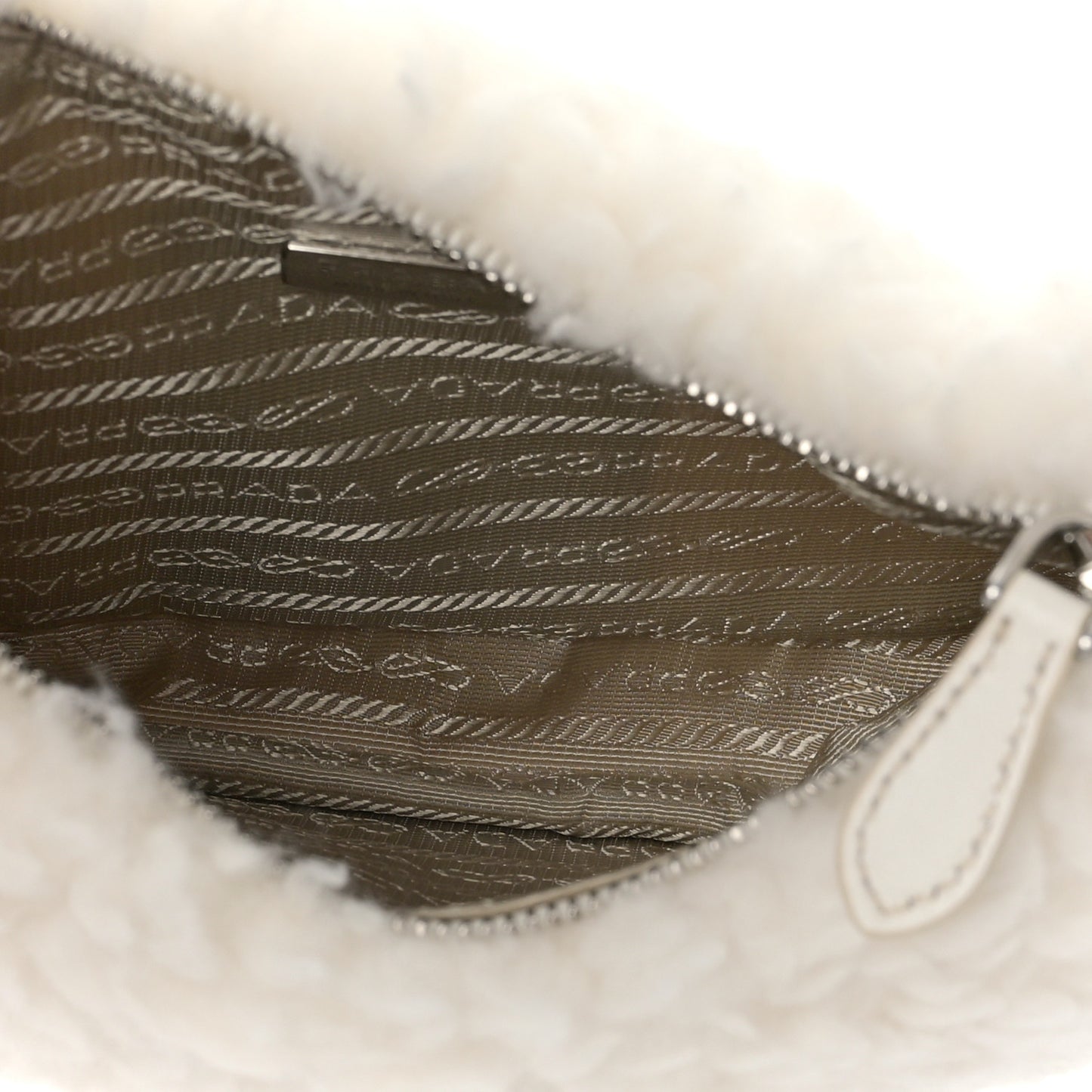 Cashmere Mini Re-Edition 2000 Bag Naturale