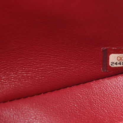 Chanel Caviar Quilted Mini Rectangular Flap Red 7 of 10